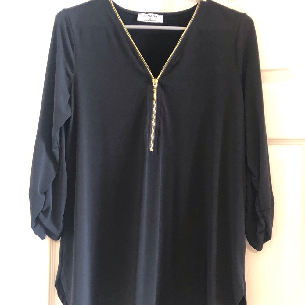 Black tunic